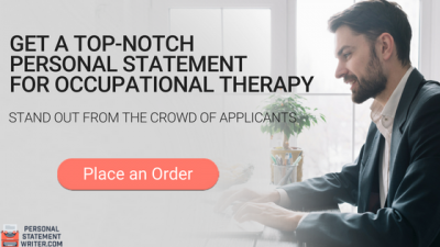 occupational therapy job personal statement examples