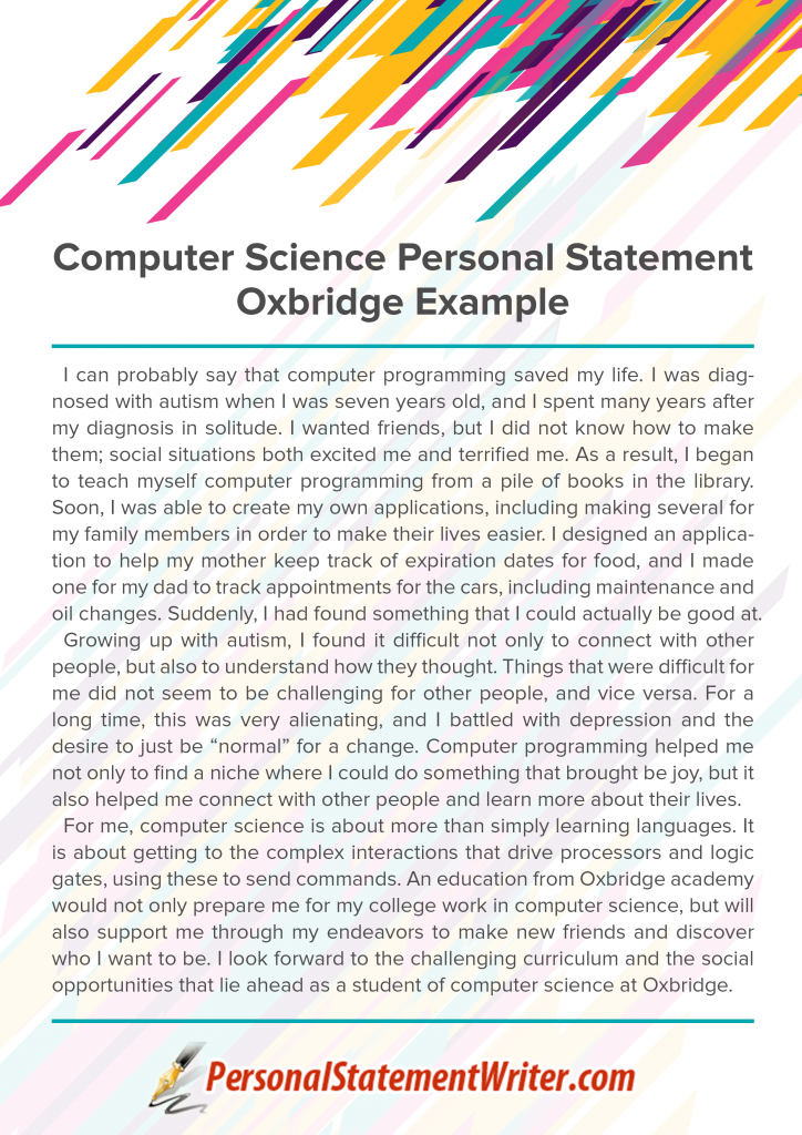 data science personal statement postgraduate