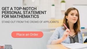 mathematics course personal statement examples