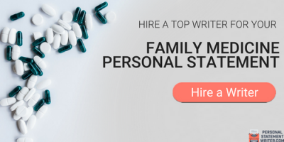 family medicine personal statement sample