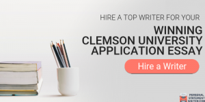 clemson university application essay