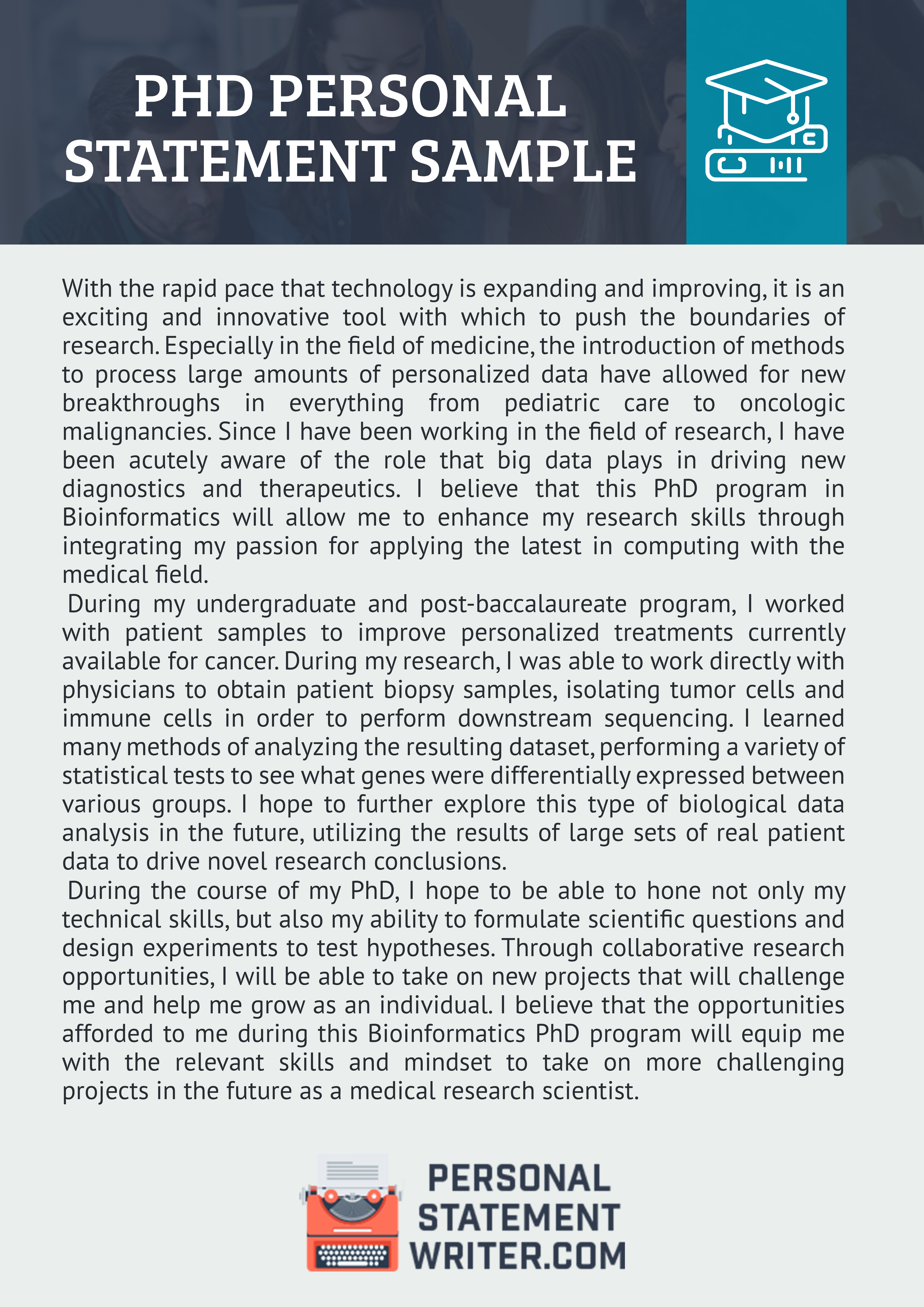 personal statement for phd uk